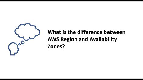 What Is The Difference Between Aws Region And Availability Zones Youtube
