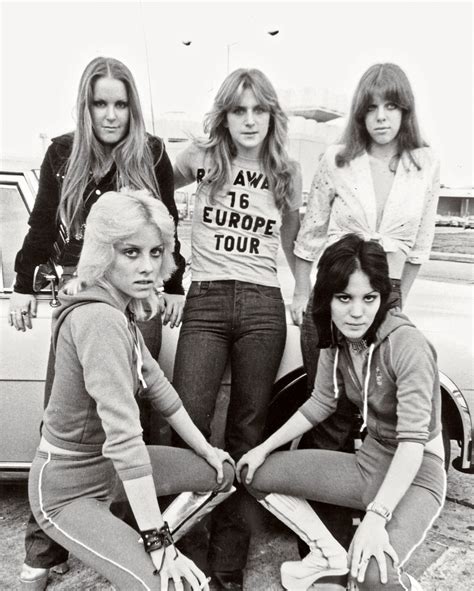 The Runaways Were An American All Female Rock Band That Recorded And