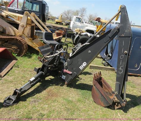 Bradco 11hd Skid Steer Mounted Backhoe Attachment In Prosper Tx Item