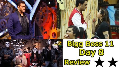Bigg Boss 11 Day 8 Nomination Special Review October 9 2017 Youtube