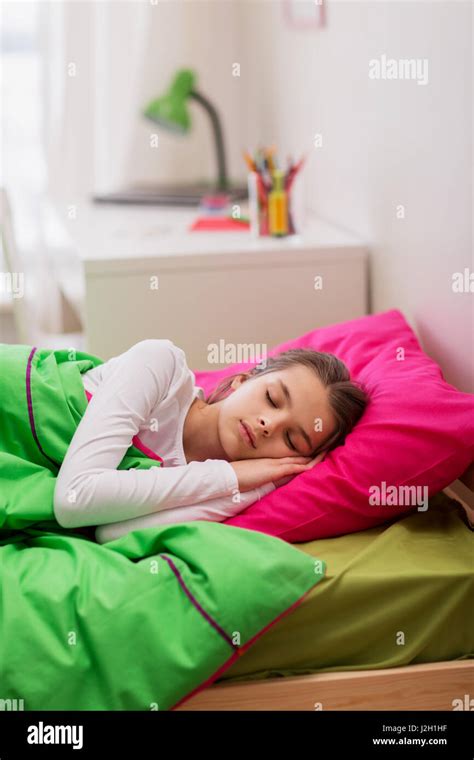 Girl Sleeping In Bedroom Telegraph