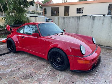Porsche 911 964 930 Rwb Style Widebody Kit Completed With Wing Jp