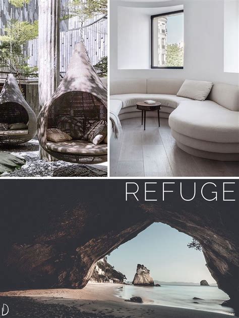 Biophilic Moodboards Creating Refuge Areas In Interiors · Anooi