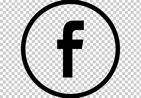 Computer Icons Facebook Logo Png Clipart Area Black And White
