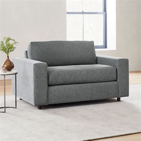 The sofa converts into a sleeper sofa, and when not used, it offers excellent seating. Urban Twin Sleeper (56") in 2020 | Twin sleeper sofa ...