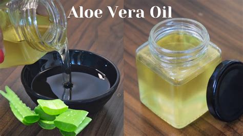 Homemade Aloe Vera Oil For Thick Glossy Healthy Long Silky Soft Double