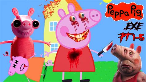 Cartoon Peppa Pig House Background