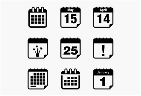 Calendar Icons Calendar Icon Small Size Hd Png Download Kindpng