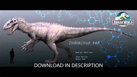 Jurassic World Indominus Rex Blend File Free Download