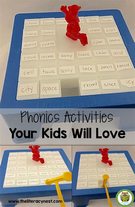Phonics Activities Your Kids Will Love The Literacy Nest