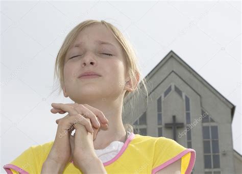 Teenager Girl Praying Stock Photo By ©blotty 1134157