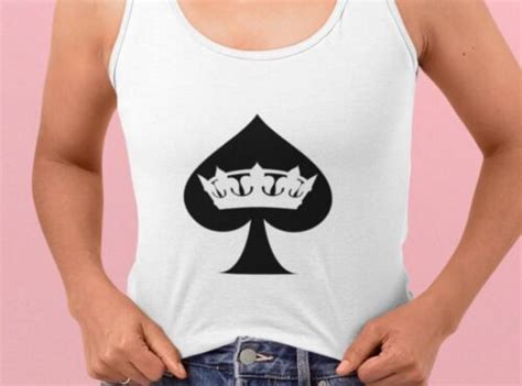 Queen Of Spades Hotwife Shirt Tank Top Bbc Qos ~ Tank Top Ebay