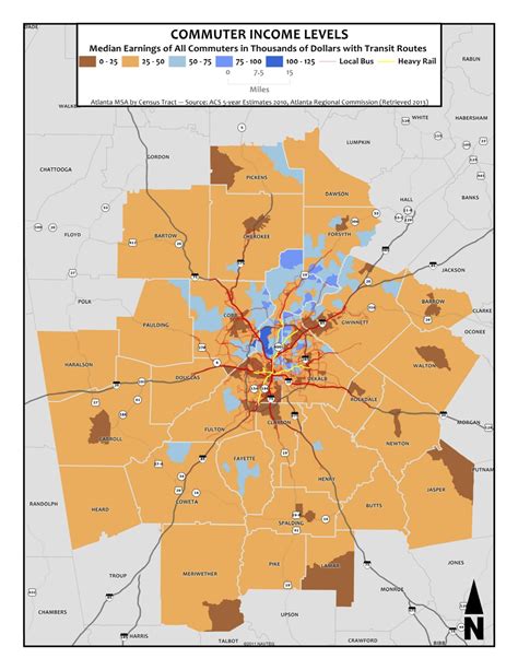 All Modes Metro Tracts Metro Atlanta Equity Atlas