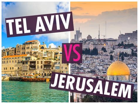 Tel Aviv Vs Jerusalem Comparing The Eurovision 2019 Host City