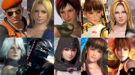 Top 10 Dead Or Alive Characters By Herocollector16 On Deviantart