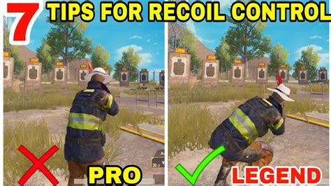 7 Tips And Tricks To Control Recoil In Pubg Mobile Pubg Mobile Recoil