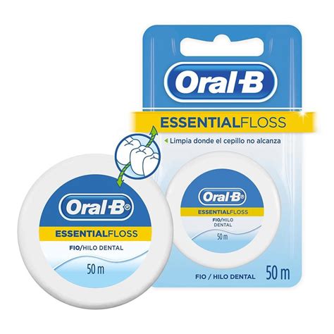 Hilo Dental Oral B Sin Cera Essential Floss M Walmart