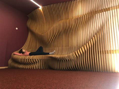 Denis Homyakov On Behance Parametric Design Wall Bench Ceiling Design