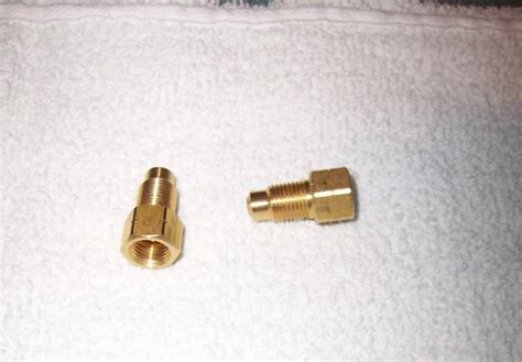 Buy Metric Bubble Flare Brass Brake Line Adapters Pkg5 In Huntington