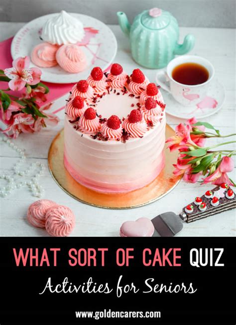 What Sort Of Cake Quiz