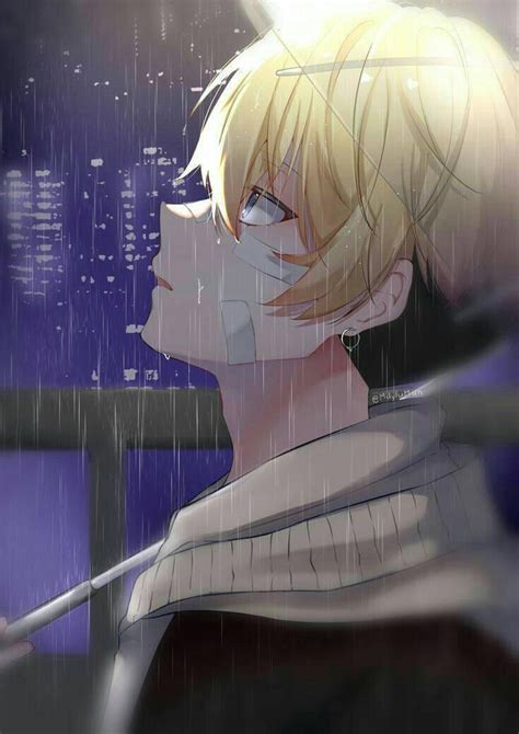 Rain By Senpai678 On Deviantart Gambar Anime Ilustrasi Potret Seni