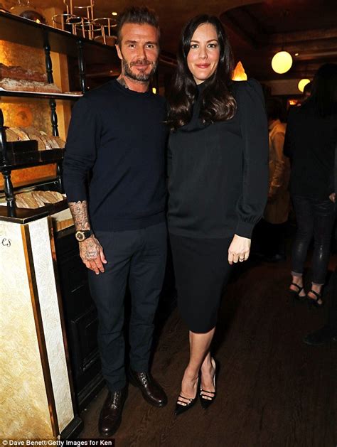 liv tyler enjoys another night out in london after partying with david beckham daily mail online