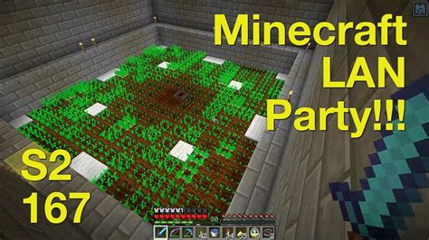 Minecraft Lan Party 2 Ep 167 Six Layers Five Villagers Youtube