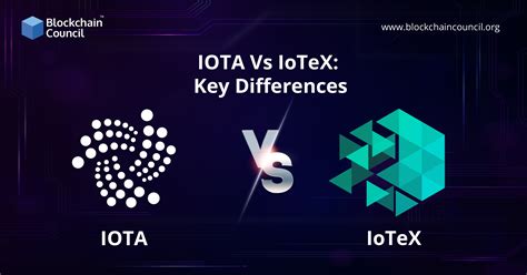 Iota Vs Iotex Key Differences Blockchain Council
