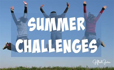 Summer Challenges And Activities For Kids