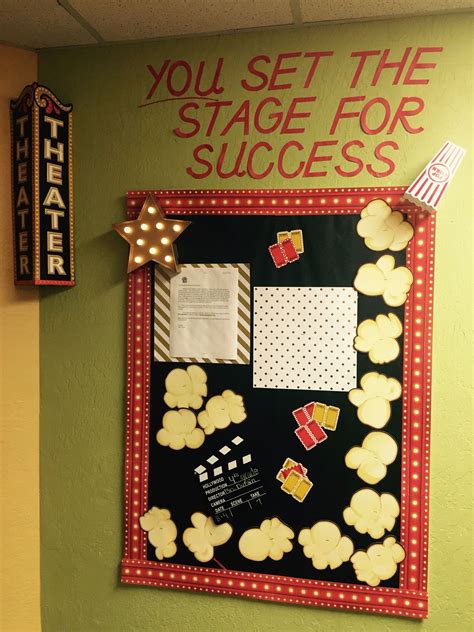 Theatre Theme For Classroom Entrance Bulletin Board Hollywood Theme