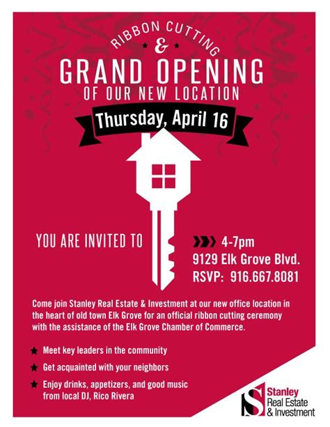 A new rei mastercard will replace your. Stanley Real Estate & Investment's Official Grand Opening and Ribbon Cutting Ceremony | Comstock ...