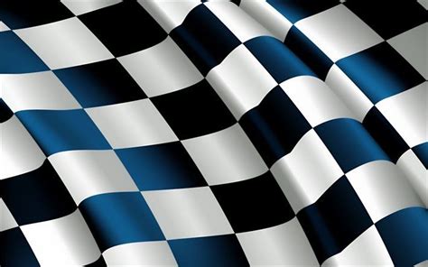 Checkered Flag 4k Finish Line Flag Silk Flag Background Vector