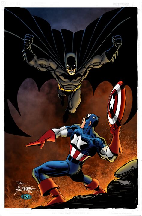 Comic Book Army Batman Vs Captain America