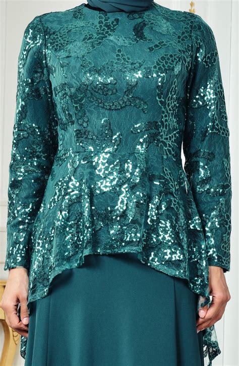 How to choose color after purchase step 1: Plus Size Sequined Evening Dress 701093-03 Emerald Green ...