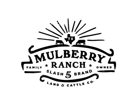 Mulberry Ranch Ranch Logos Design Livestock Branding