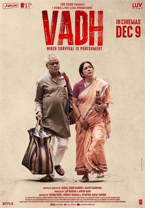 Vadh Hindi Movies On Netflix In 2023 The Best Of Indian Pop Culture