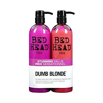 Colour Combat The Dumb Blonde System De Tigi Bed Head Hair Care