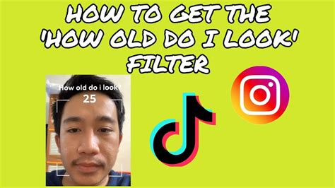 How To Get The How Old Do I Look Filter Instagramtik Tok Youtube