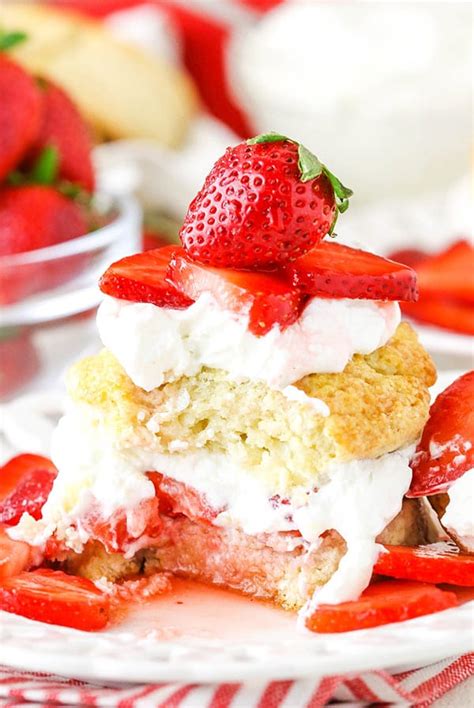 Homemade Strawberry Shortcake Recipe Life Love And Sugar