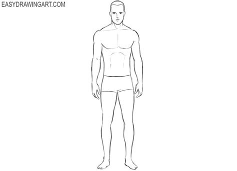 How To Draw A Body Easy Drawing Art Drawing Tutorial Easy Body