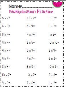 Third Grade Summer Review Packet (Entering 4th Graders) - Distance