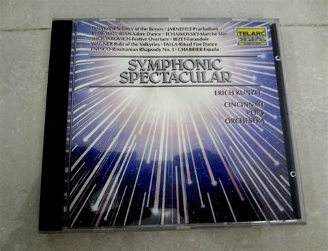 symphonic spectacular telarc cd erich kunzel cincinnati pops orchestra hobbies and toys music