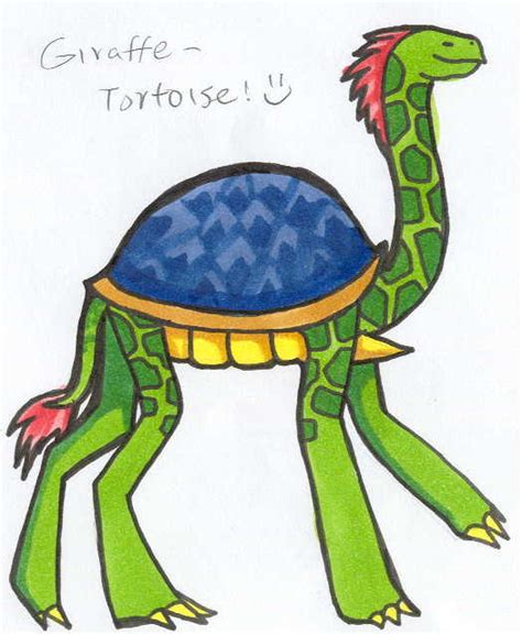 Giraffe Tortoise By Qwerty1198 On Deviantart