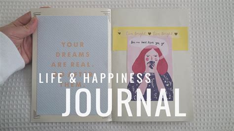 How To Make A Life Happiness Journal Youtube