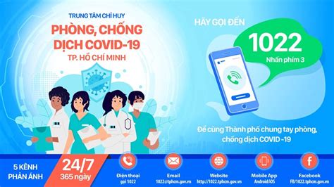 Cổng 1022 Sẵn Sàng Tiếp Nhận Thông Tin Phản ánh Về Tình Hình Dịch Bệnh