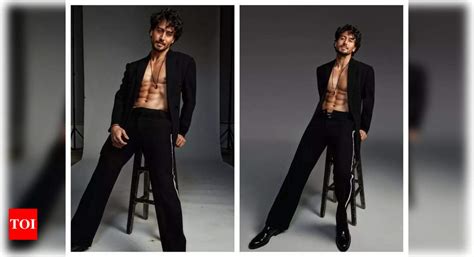 Tiger Shroff Flaunts His Chiseled Abs And Dapper Look As He Shares