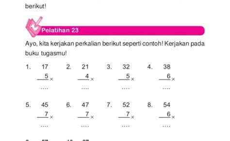 Latihan Soal Perkalian Susun Contoh Latihan Soal Pembagian Porogapit