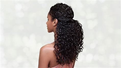 French braids have been really in style for a while. Curly Half Up Braid & Curly Hairstyles - Prom Hairstyle ...