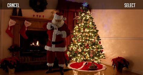 kringl app lets you capture proof of santa in your home