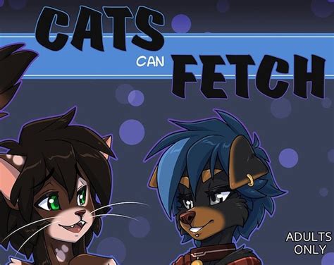 Cats Can Fetch 18 Comic Etsy